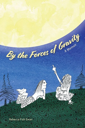 cover of by the forces of gravity two teenages looking at moon